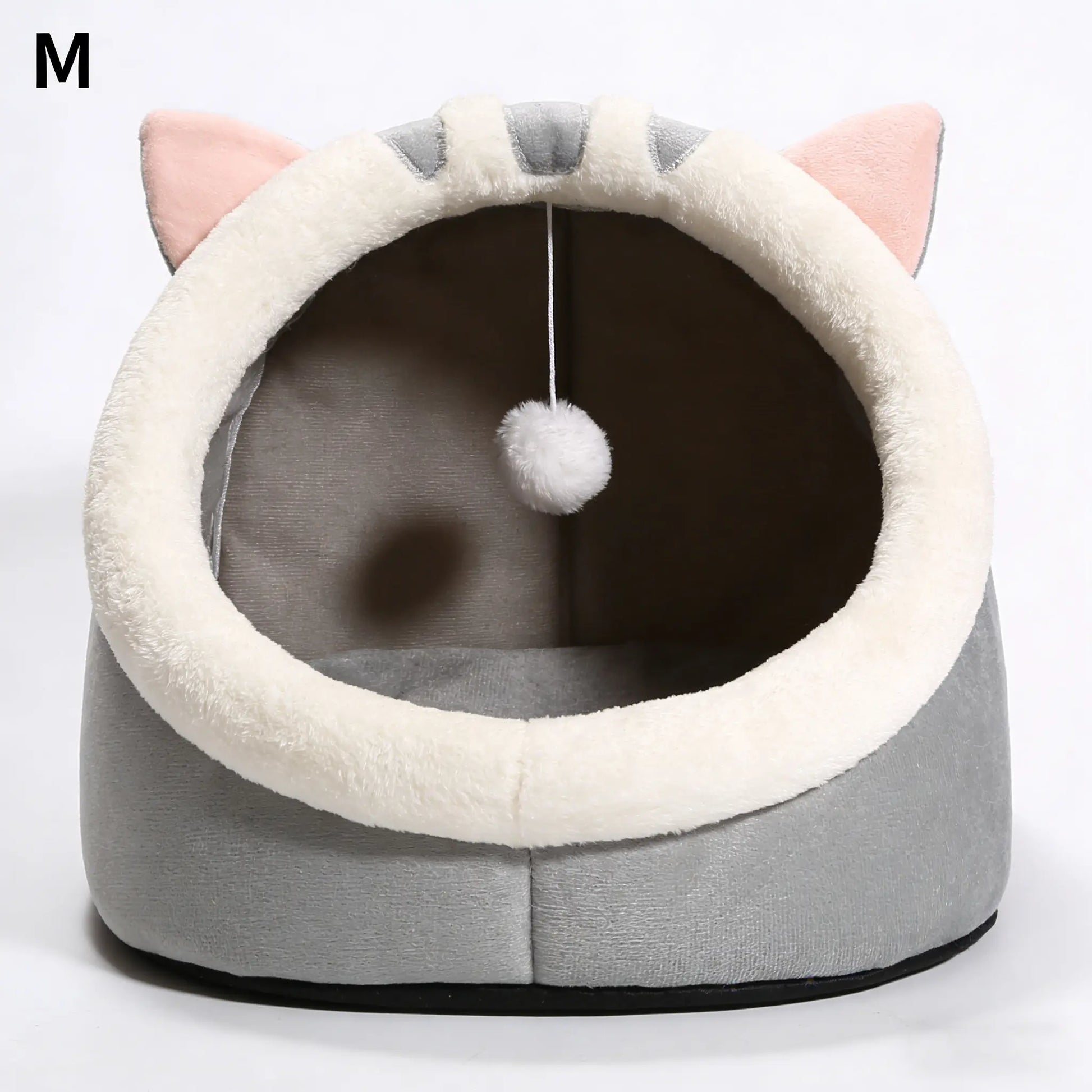 Cozy Cat Cave Bed | Soft Plush Hideaway for Indoor Cats