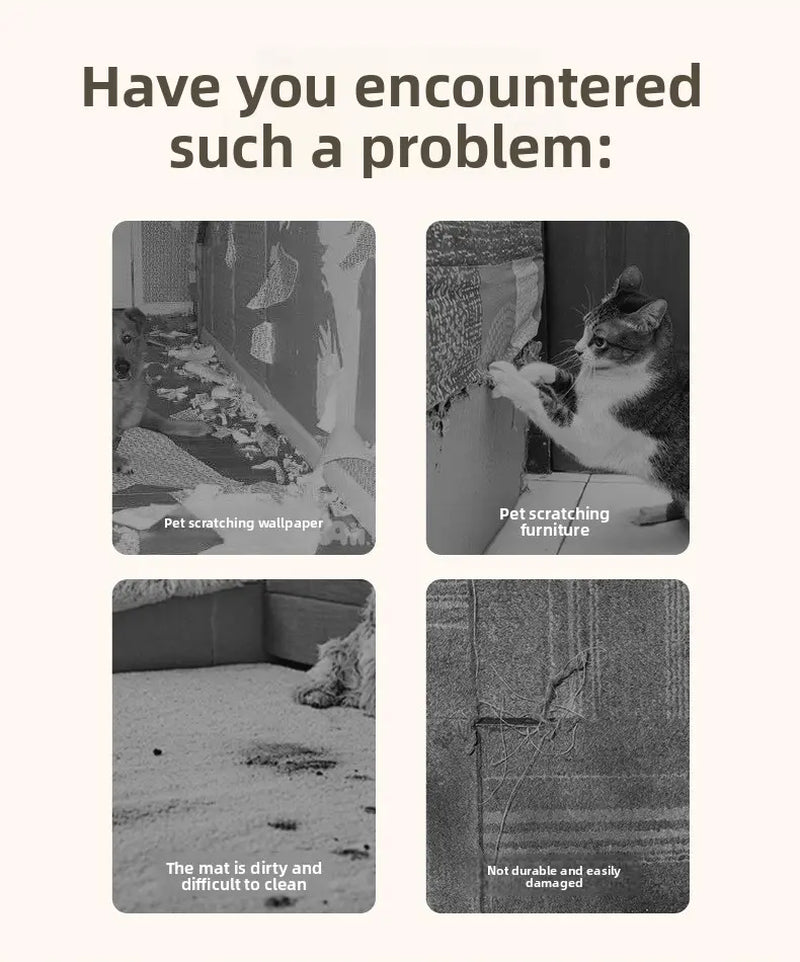 Cat Scratch Sofa Protector | Self-Adhesive Furniture Guard